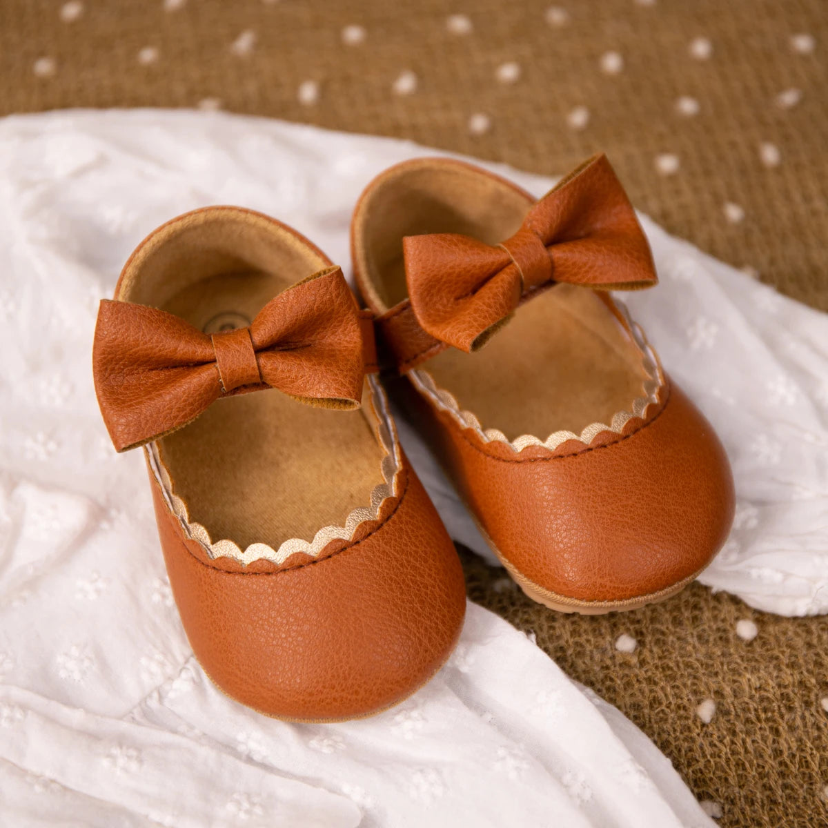 Infant First Walker Shoes, Non-slip, Butterfly Knot