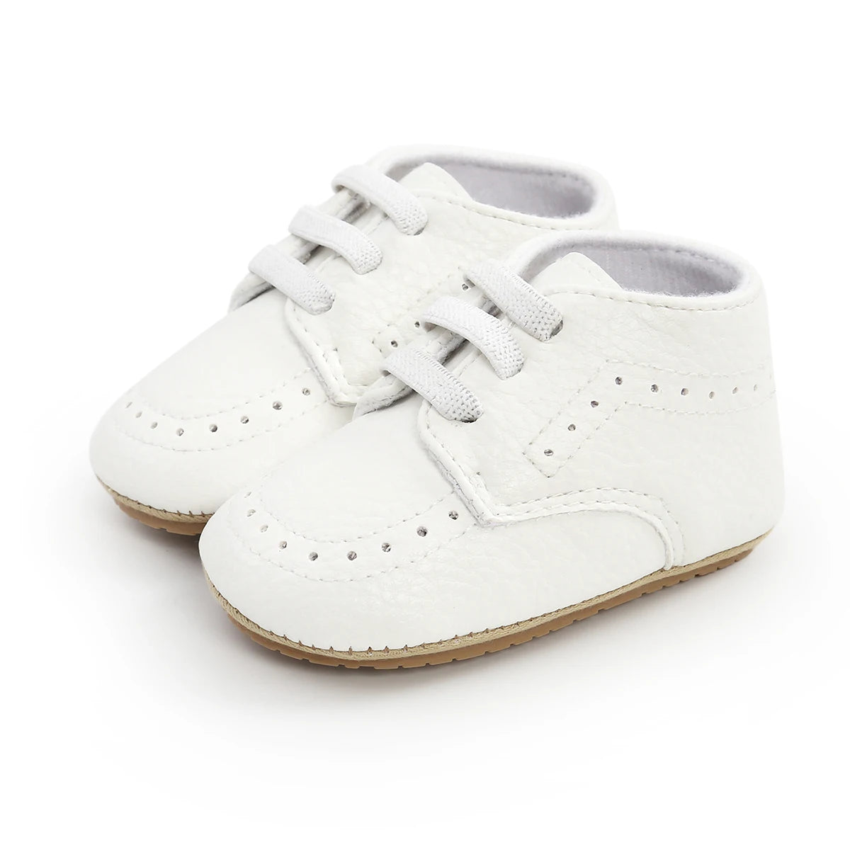 KIDSUN Newborn Baby Shoes PU Leather Anti-slip First Walker Sneakers