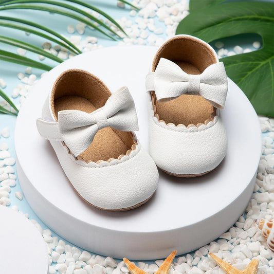 Infant First Walker Shoes, Non-slip, Butterfly Knot